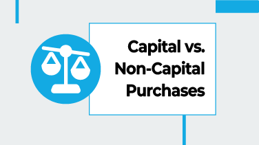 Capital vs. Non-Capital Purchases